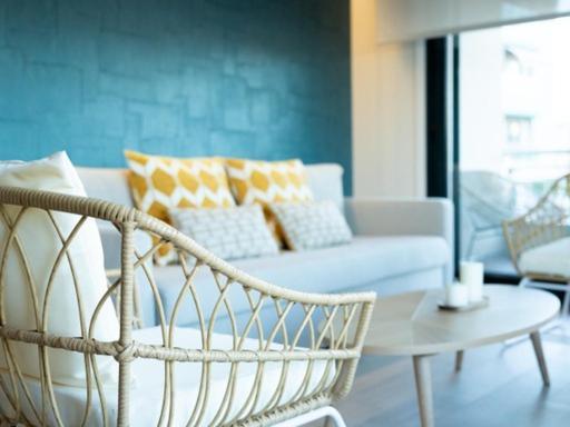 Апартаменты Piso Playa Silgar Санхенхо Экстерьер фото